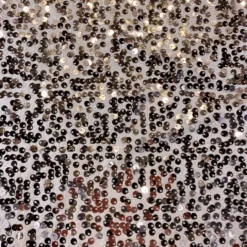 Taffeta Sequins Table Runner in Blush Shiny