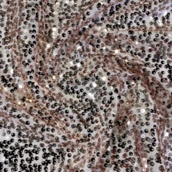 Taffeta Sequins Table Runner in Blush Shiny