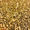 Taffeta Sequins (w/ Poly Lining) Table Napkin in Gold