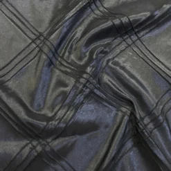 Triple Pleat Pintuck Table Linen in Black