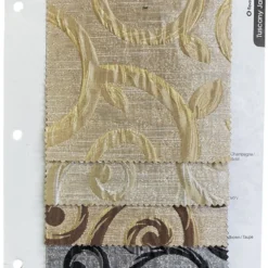 Tuscany Jacquard (Reversible) Table Runner in Black and Silver