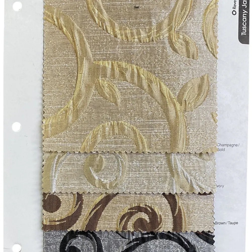 Tuscany Jacquard (Reversible) Table Runner in Black and Silver