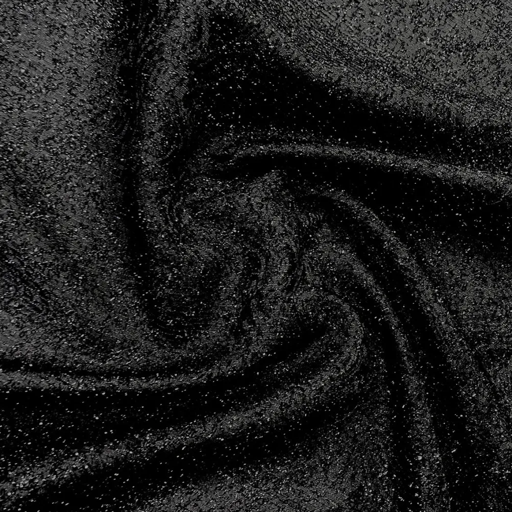 Twinkle Tensil Table Linen in Black