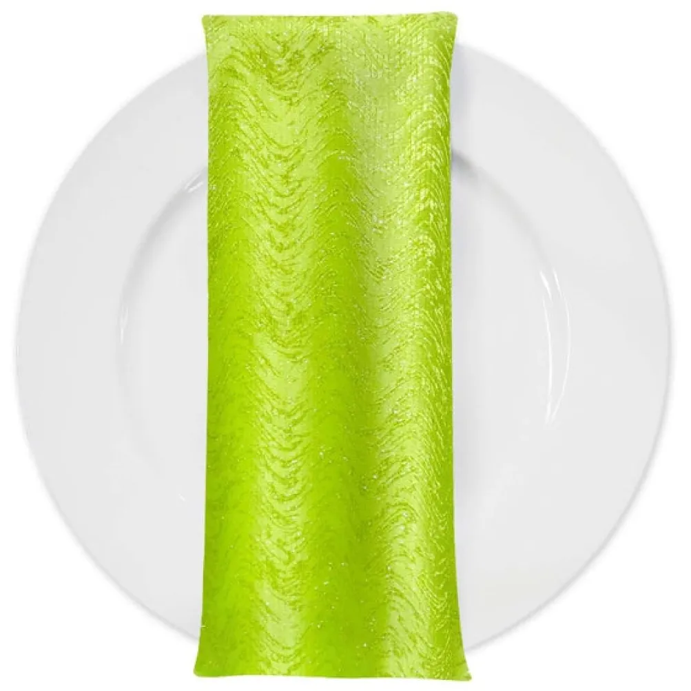 Twinkle Tensil Table Napkin in Lime