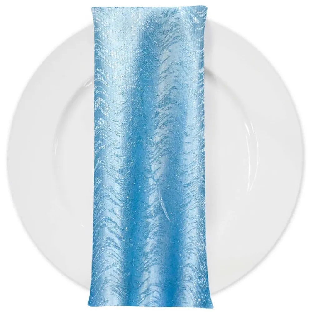 Twinkle Tensil Table Napkin in Turquoise