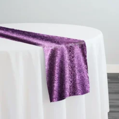 Twinkle Tensil Table Runner in Plum