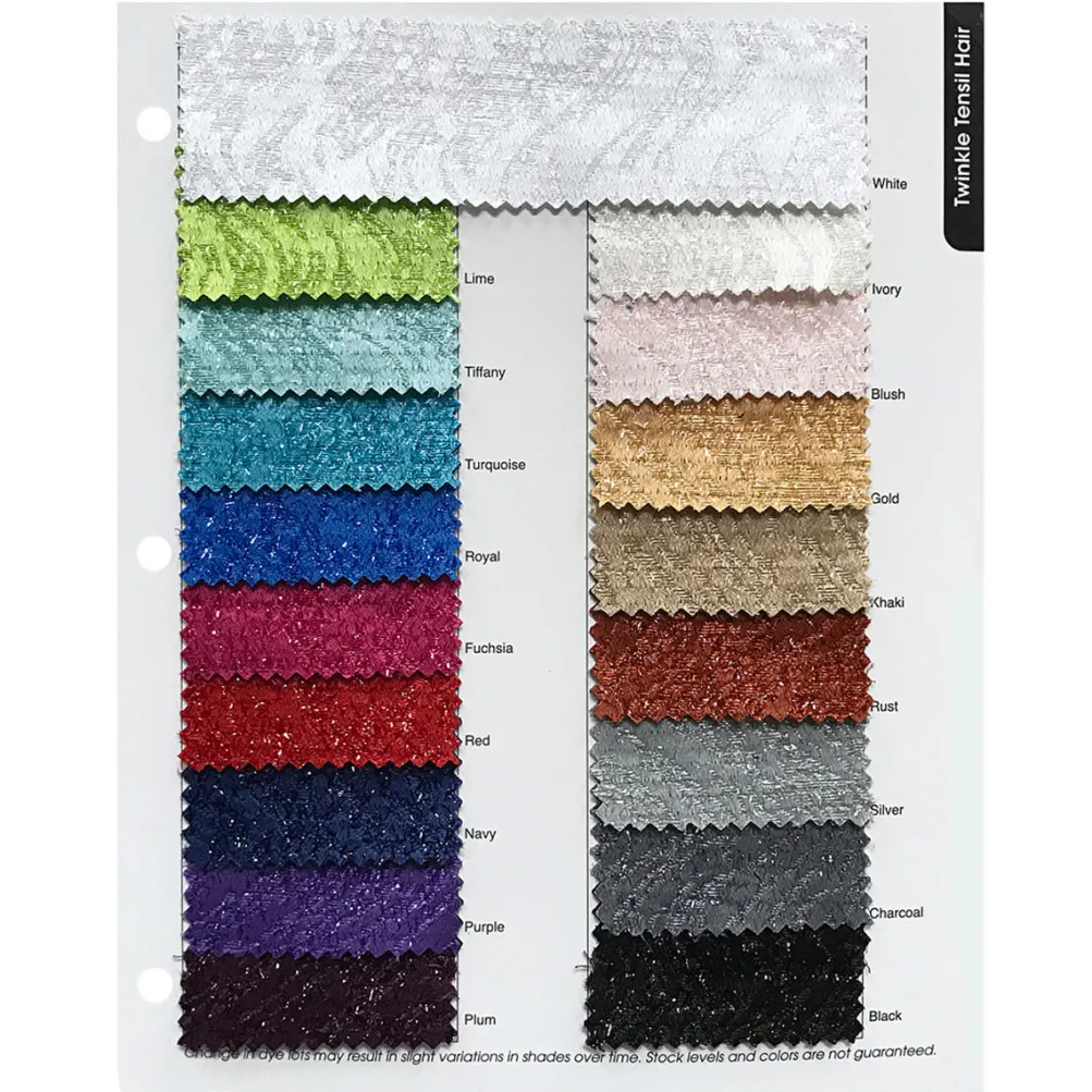 Twinkle Tensil Table Runner in White