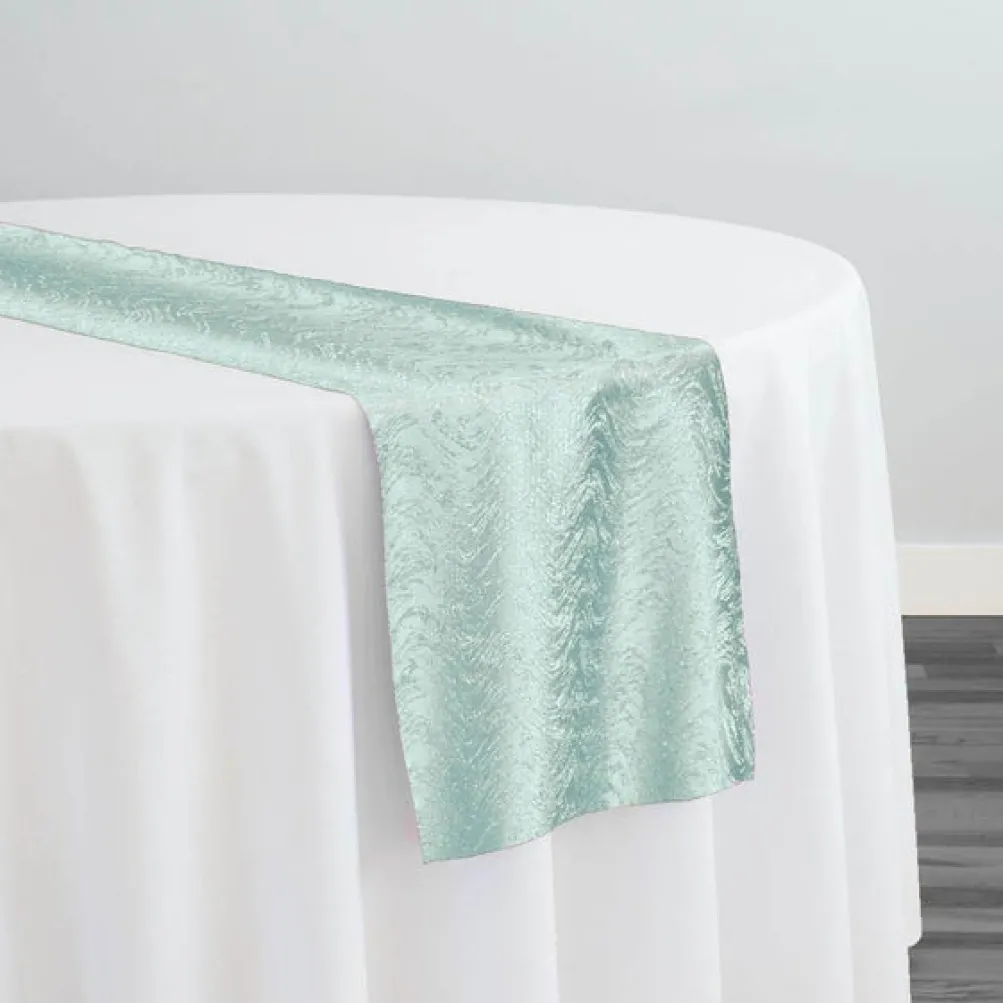Twinkle Tensil Table Runner in Teal Green