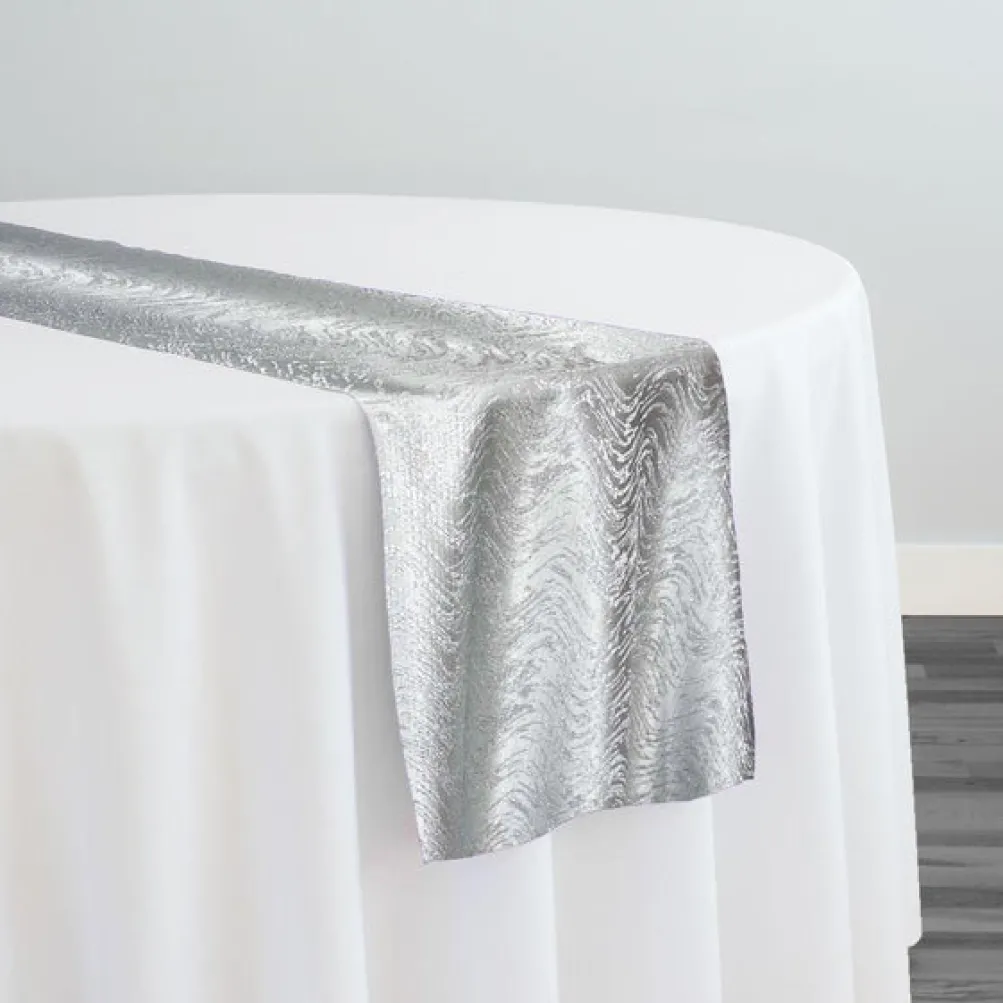 Twinkle Tensil Table Runner in Silver