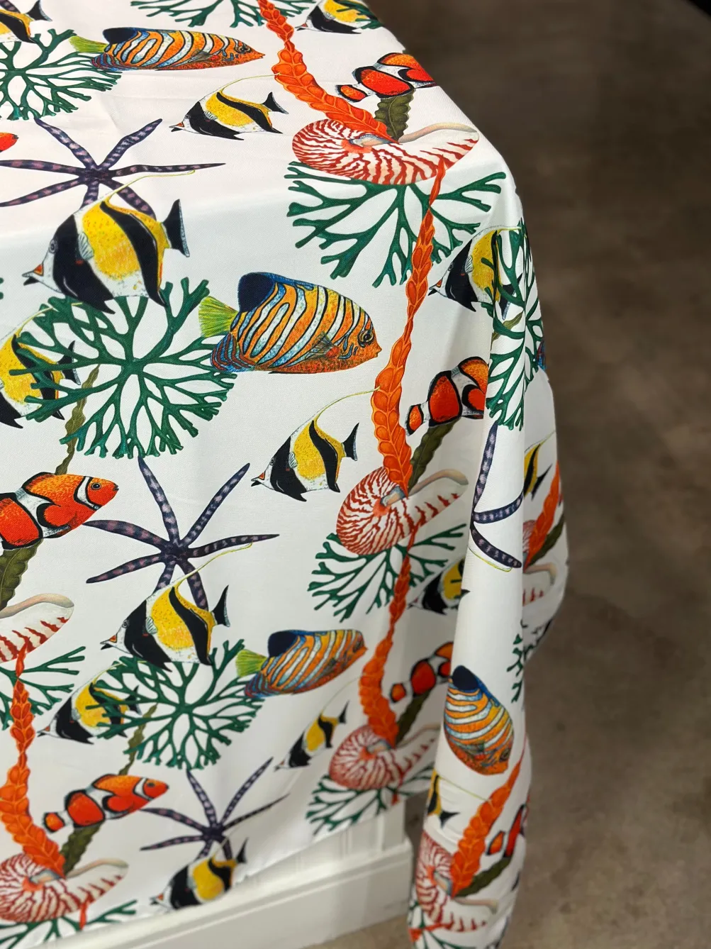Under The Sea (Poly Print) Table Linen
