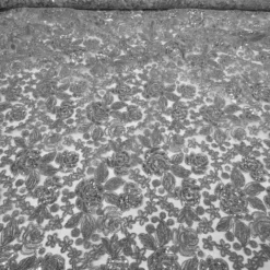 Valentina Lace Table Runner in Silver