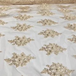 Venetian Lace Table Linen in Ivory