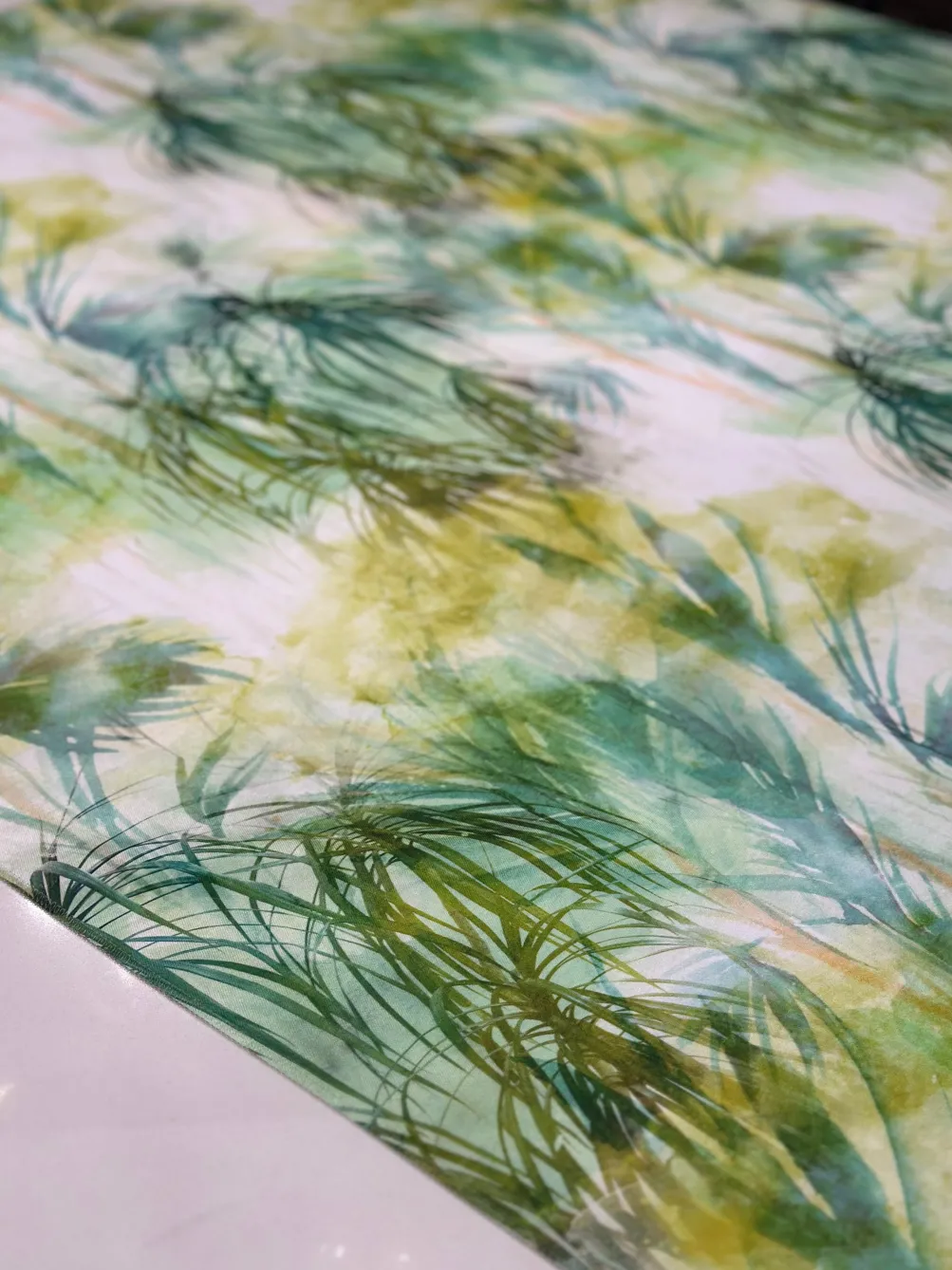 Verde Garden (Poly Print) Table Linen