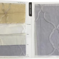 Vertigo Sheer Table Runner in Champagne