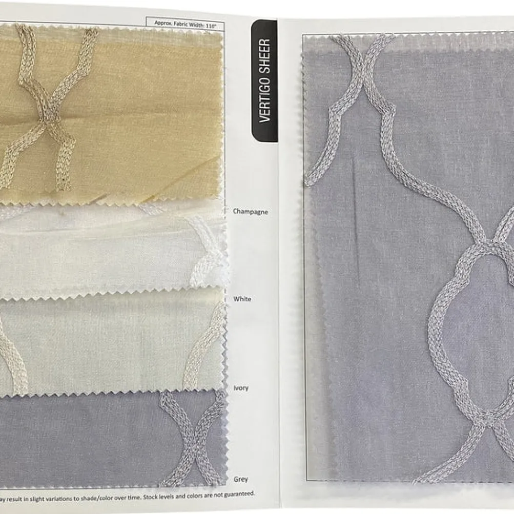 Vertigo Sheer Table Runner in Champagne