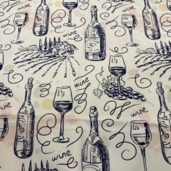 Vino (Poly Print) Table Linen