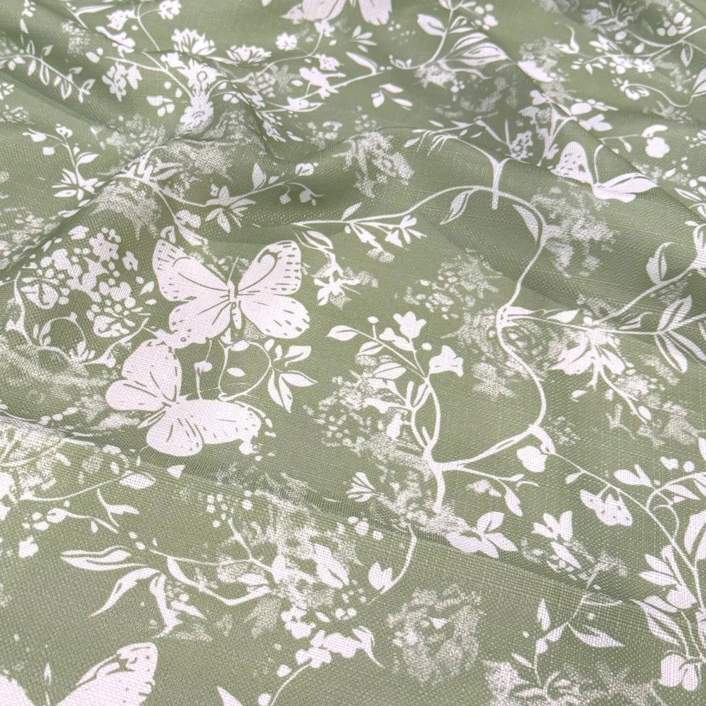 Vintage Butterfly (Slub Print) Table Runner