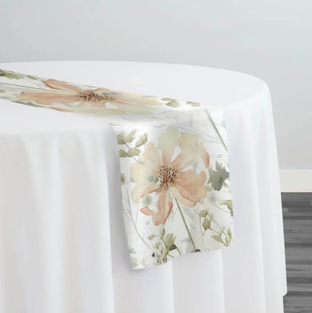 Wildflower Garden (Poly Print) Table Runner