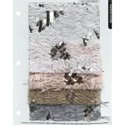 Zenya Sequins Table Linen in Blush