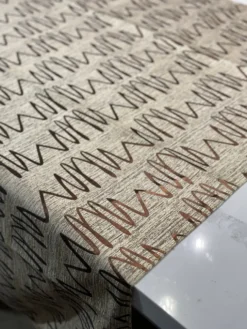 Zion Jacquard Table Linen in Copper