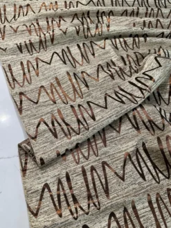 Zion Jacquard Table Linen in Copper